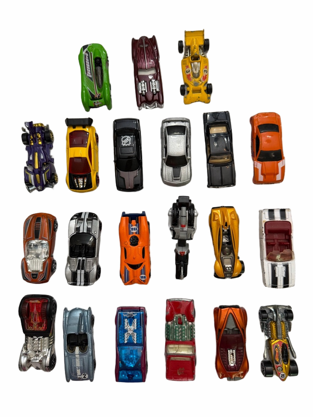 Hot Wheels Matchbox Kids 21 Vehicles Dinky Car Toy Lot Assorted Colours